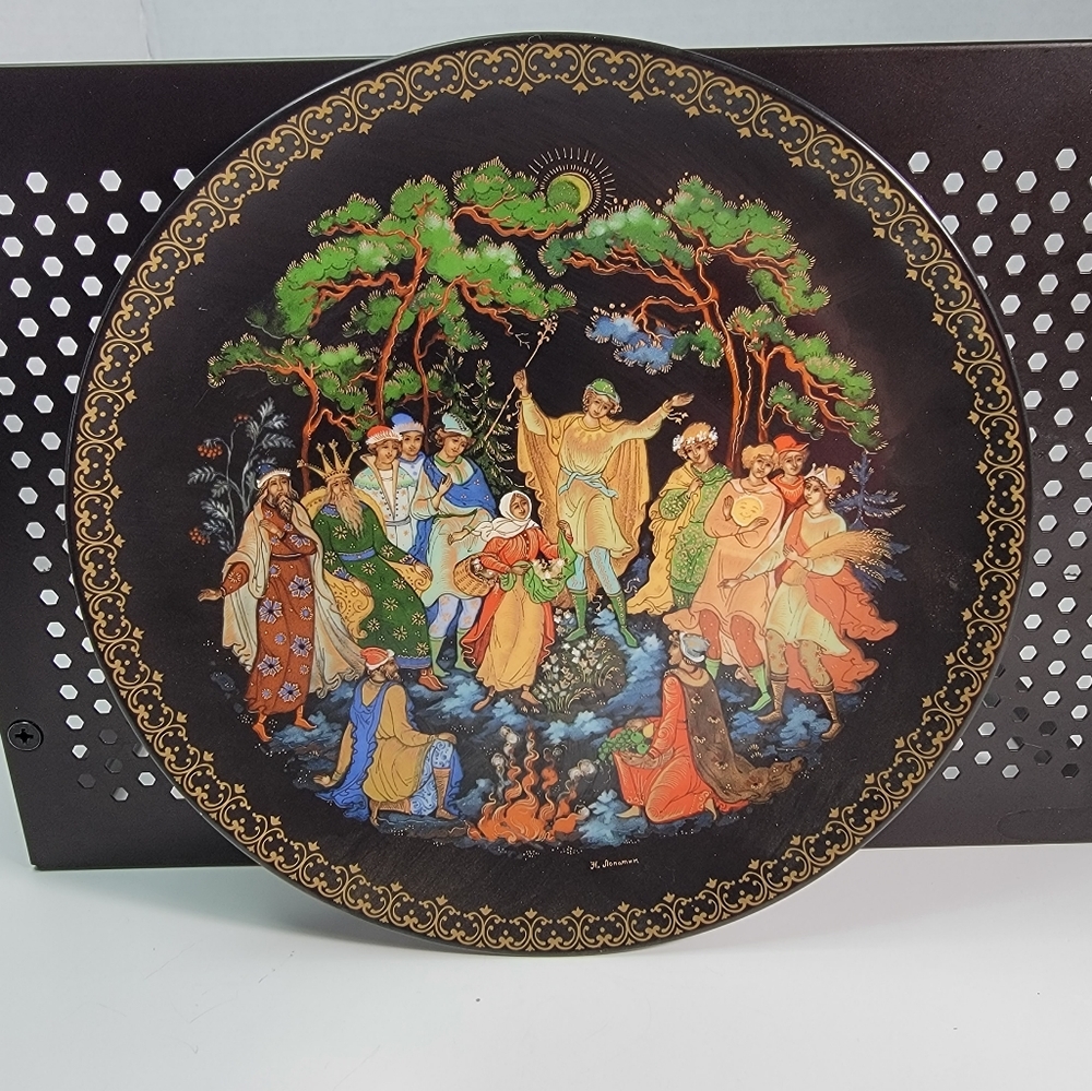 Bradford Exchange Russian Legends Collector Plate "The Twelve Months"